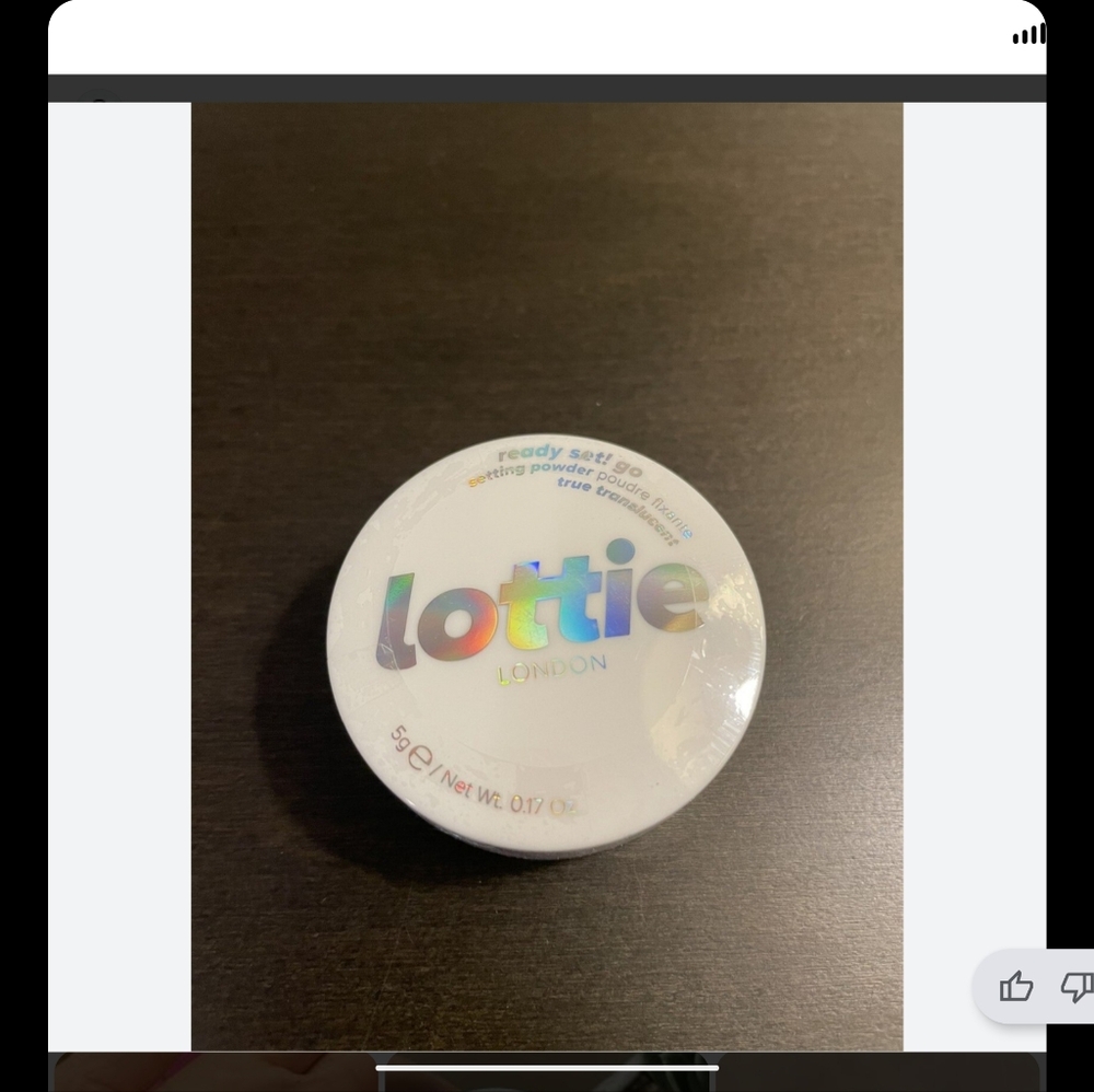 Lottie London Eyeshadow- White Compact